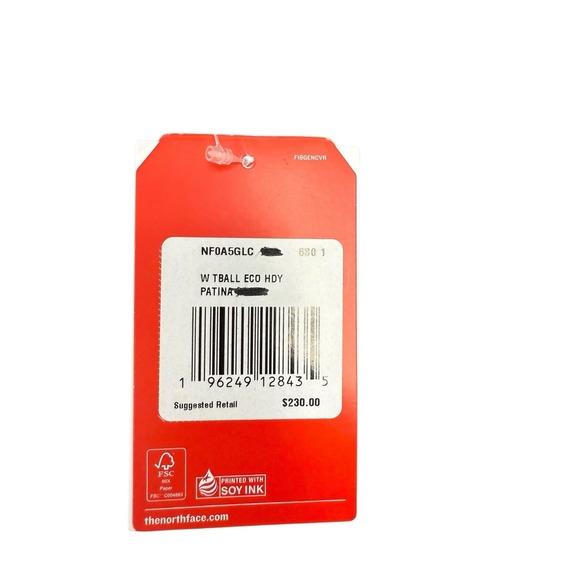 The North Face Men's ThermoBall Eco Hoodie 2.0 in Patina M Burgundy - Picture 4 of 4